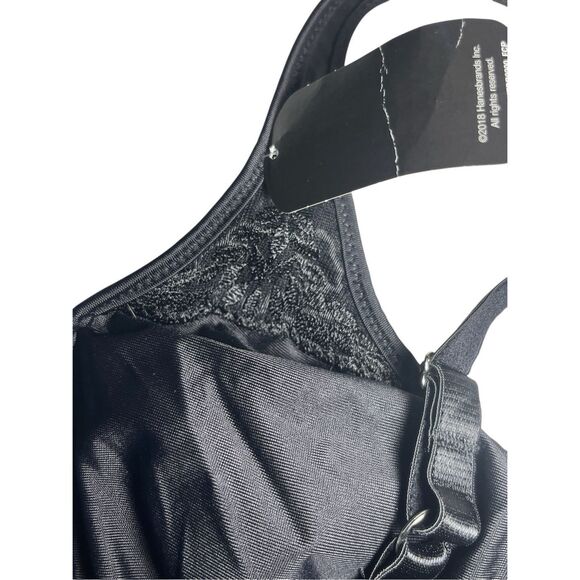 Bali DF3385 black underwire minimizer bra 34DD - Picture 4 of 7